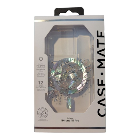 case-mate Other - D3. Case-Mate Karat Touch of Pearl W/MagSafe Case For iPhone 15 Pro